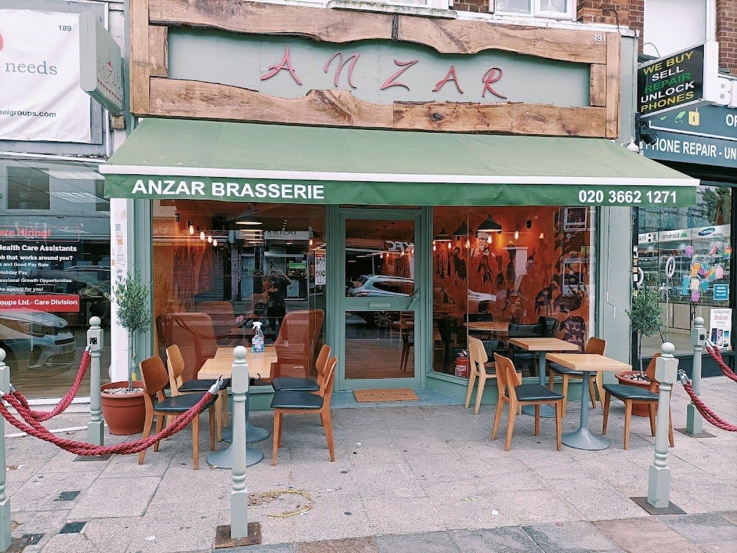 Anzar Brasserie — photo from its Google Maps listing